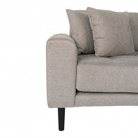 Andersen | Højrevendt Chaiselongsofa | Beige stof