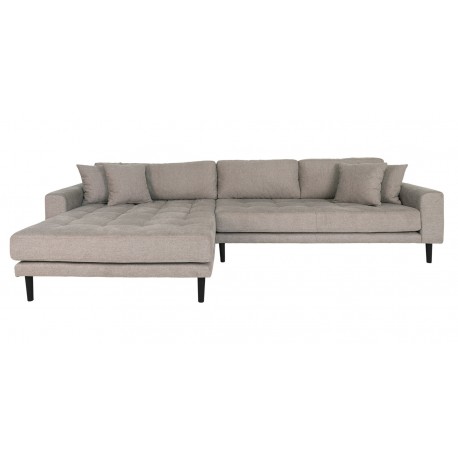 Andersen | Venstrevendt Chaiselongsofa | Beige stof