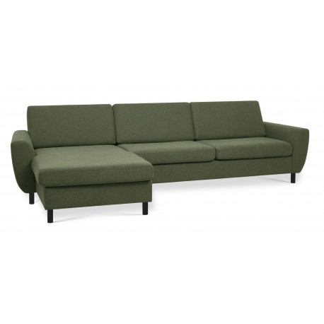 Thomas XL vendbar chaiselongsofa - Austin Winther moss Grøn