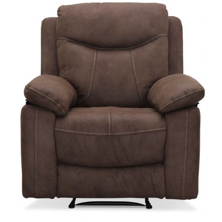 Boston Recliner lænestol - Brun stof