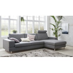 UMBRIA LUX Chaiselongsofa - Højrevendt