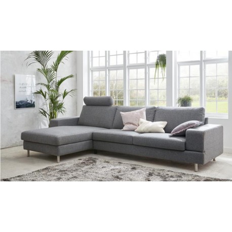 UMBRIA LUX Chaiselongsofa - Venstrevendt