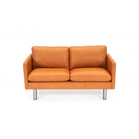 Hjort Knudsen Glostrup lædersofa Cognac