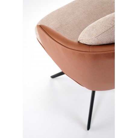 K554 Spisebordsstol - Brun / Beige