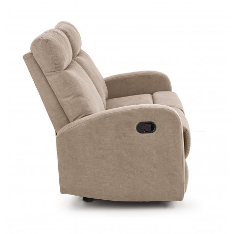 OSLO 2S sofa med recliner funktion - Beige