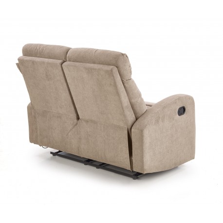 OSLO 2S sofa med recliner funktion - Beige