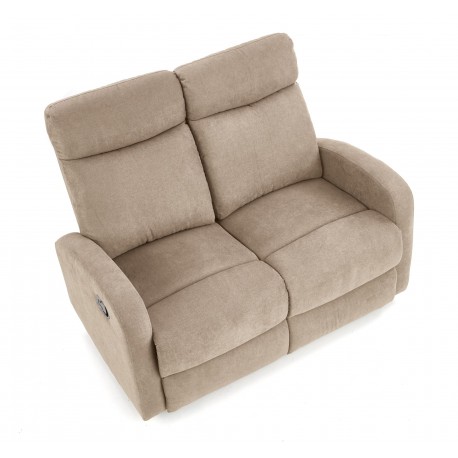 OSLO 2S sofa med recliner funktion - Beige