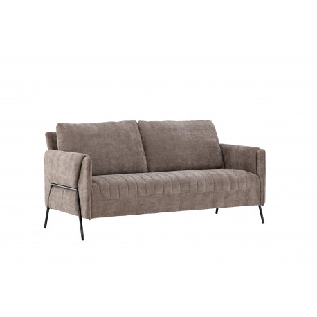 Indigo 2 personers Sofa - Beige og Sort