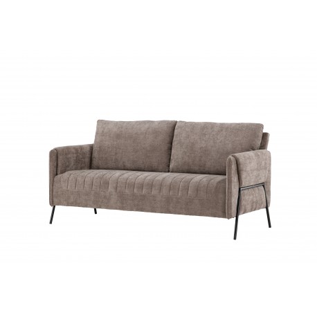 Indigo 2 personers Sofa - Beige og Sort