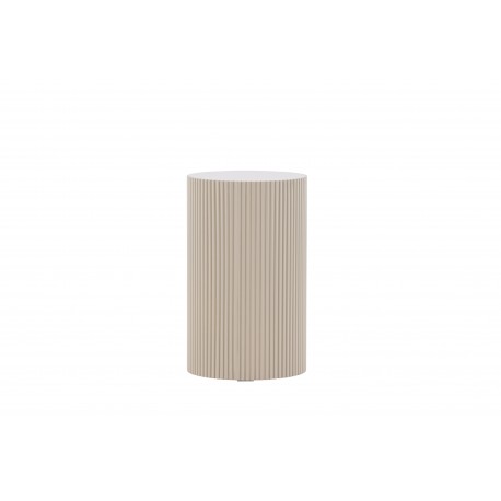 Lenox Sidebord Ø30cm - Beige