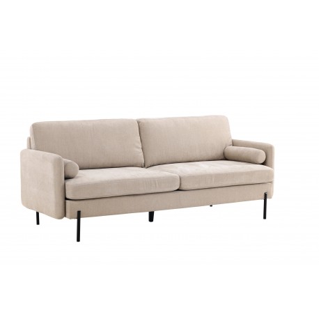 Antibes 3 personers Sofa - Beige og Sort