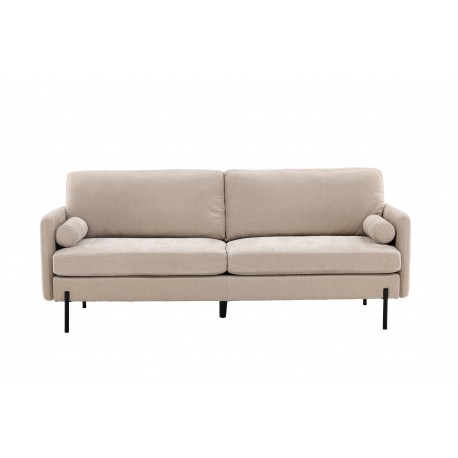 Antibes 3 personers Sofa - Beige og Sort