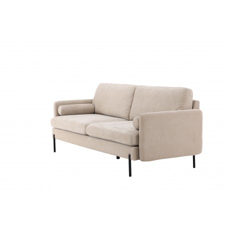 Antibes 3 personers Sofa - Beige og Sort