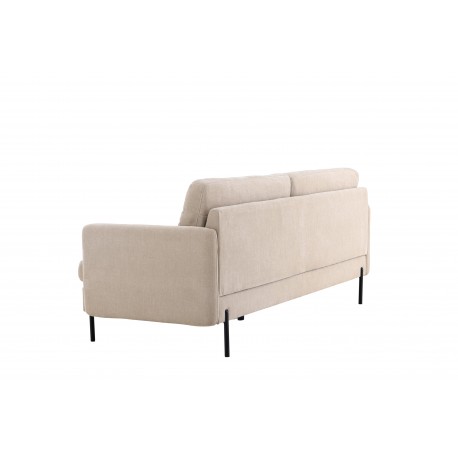 Antibes 3 personers Sofa - Beige og Sort