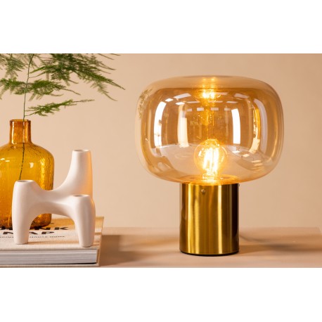 Rhone Bordlampe - Klar og - Messing