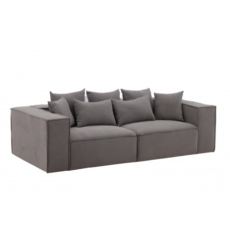 Gillholmen 3 personers sofa - Grå stof