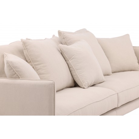 Segelskaren 3 personers Sofa - Beige Stof