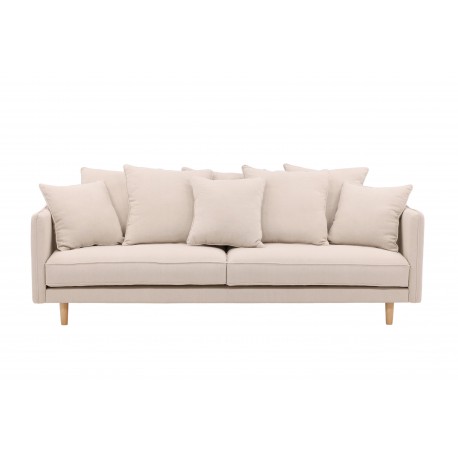 Segelskaren 3 personers Sofa - Beige Stof