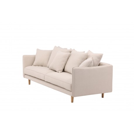 Segelskaren 3 personers Sofa - Beige Stof