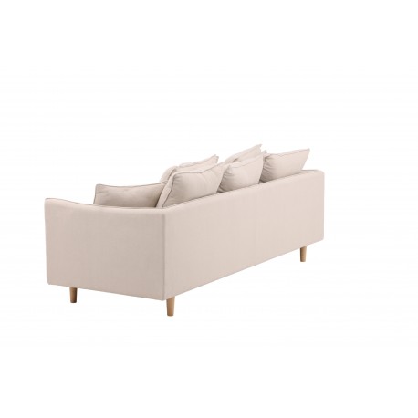 Segelskaren 3 personers Sofa - Beige Stof