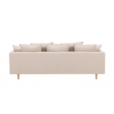 Segelskaren 3 personers Sofa - Beige Stof