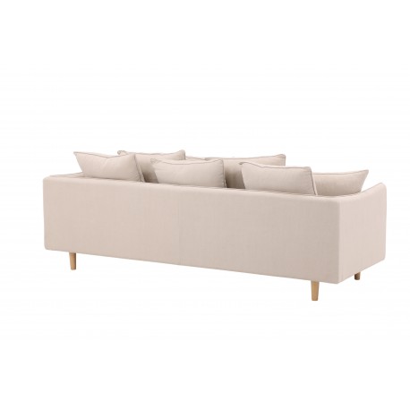 Segelskaren 3 personers Sofa - Beige Stof