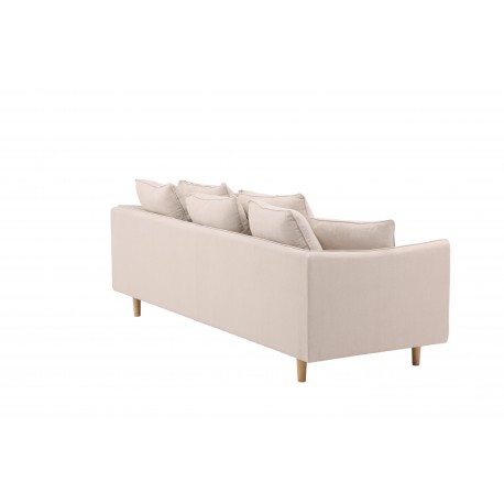 Segelskaren 3 personers Sofa - Beige Stof