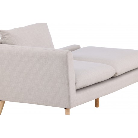 Tacoma 2 personers Sofa - Beige og Natur