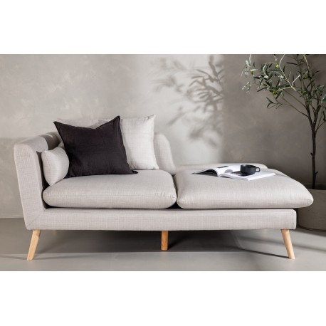 Tacoma 2 personers Sofa - Beige og Natur