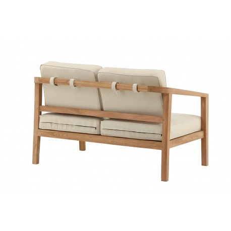 Kenya 2 personers Sofa - Beige,Messing