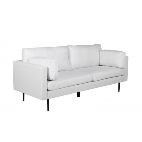 Boom 3 personers Sofa - Sort og Lys beige