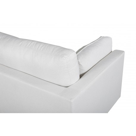 Boom 3 personers Sofa - Sort og Lys beige