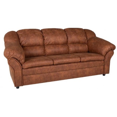 Tønder 3 pers. sofa - COGNAC