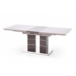 LORD Spisebord 160-200 cm Lysegrå / mørkegrå OUTLET