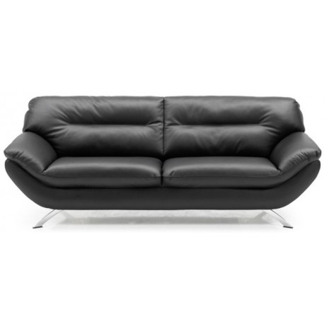 Taastrup 3 + 2 pers sofa semianilin læder