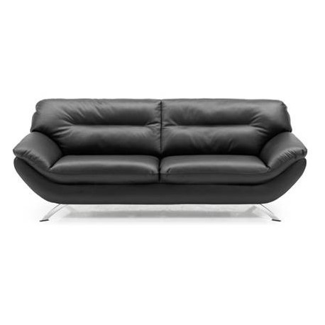 Taastrup 3 + 2 pers sofa semianilin læder