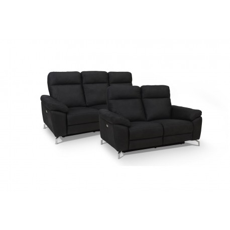 Selesta 2 Personers sofa Sort Stof