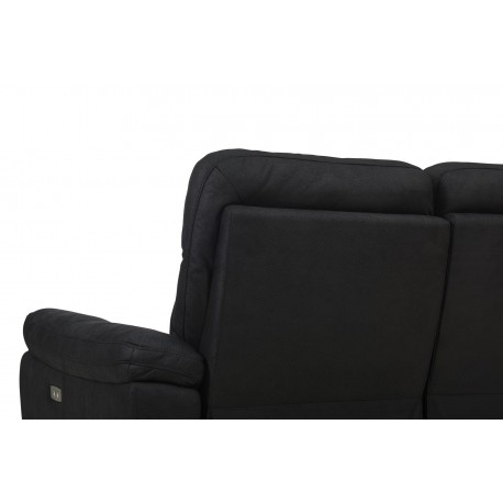 Selesta 2 Personers sofa Sort Stof