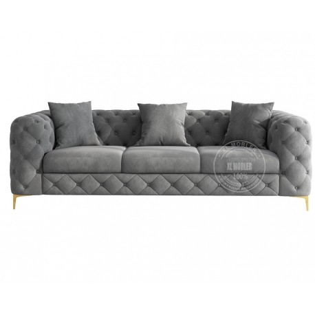 Royal 3 pers Chesterfield sofa