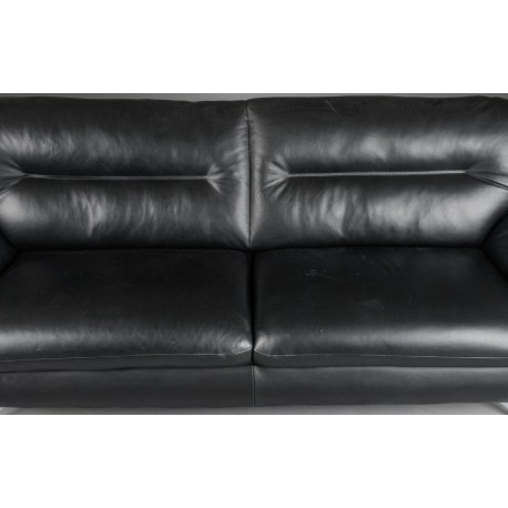 Taastrup 3 + 2 pers sofa semianilin læder