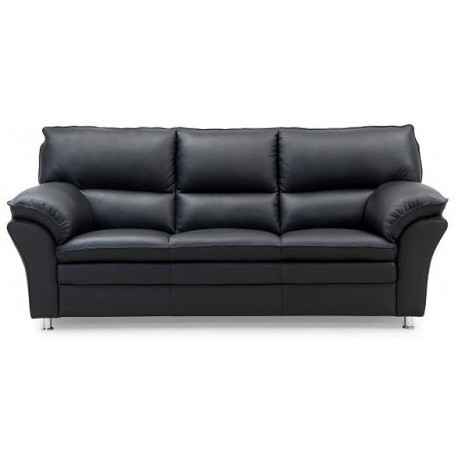 Hjort knudsen Dalby 3 pers Sort sofa