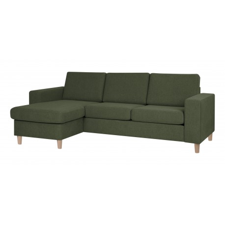 Pan Chaiselong sofa Mørkegrå vendbar