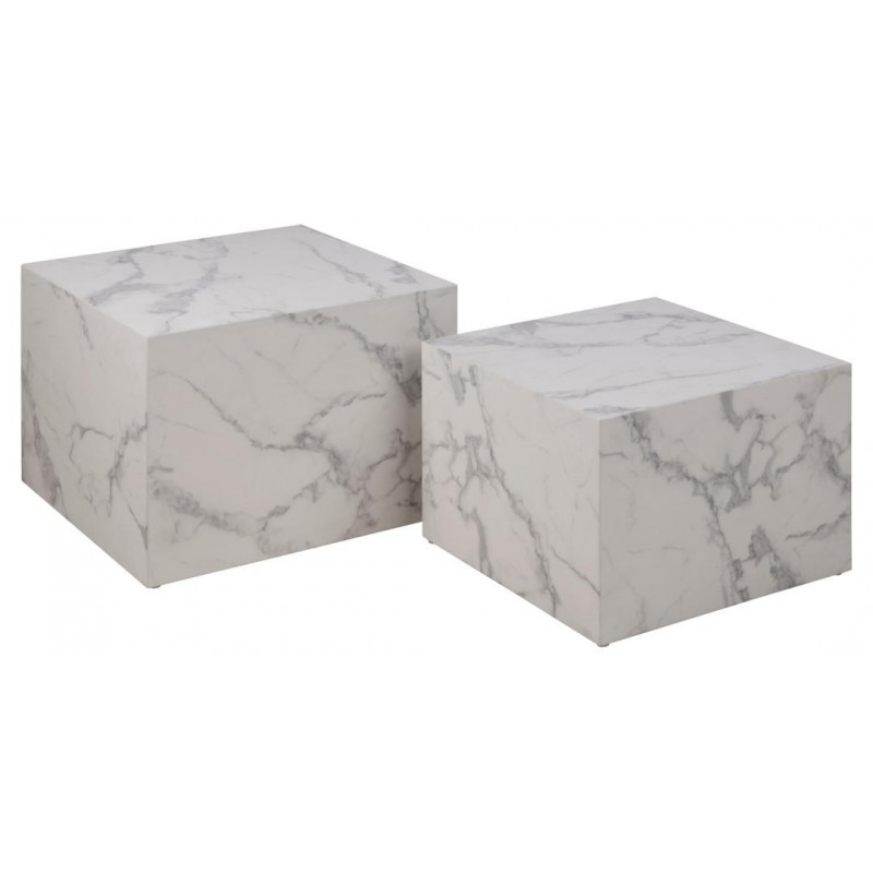 Dice sofabord hvid MDF billede