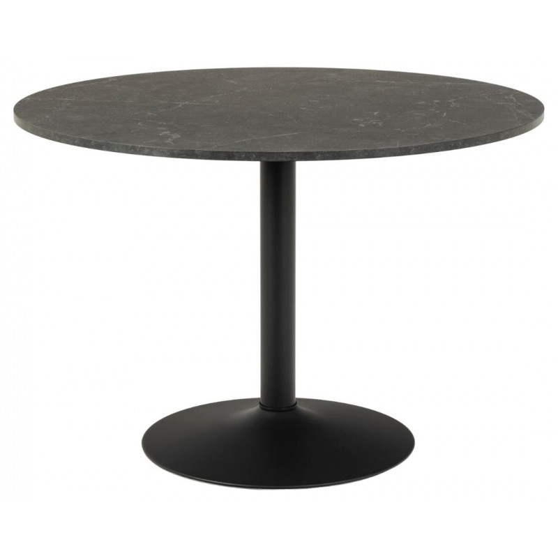 Ibiza spisebord sort Ø110