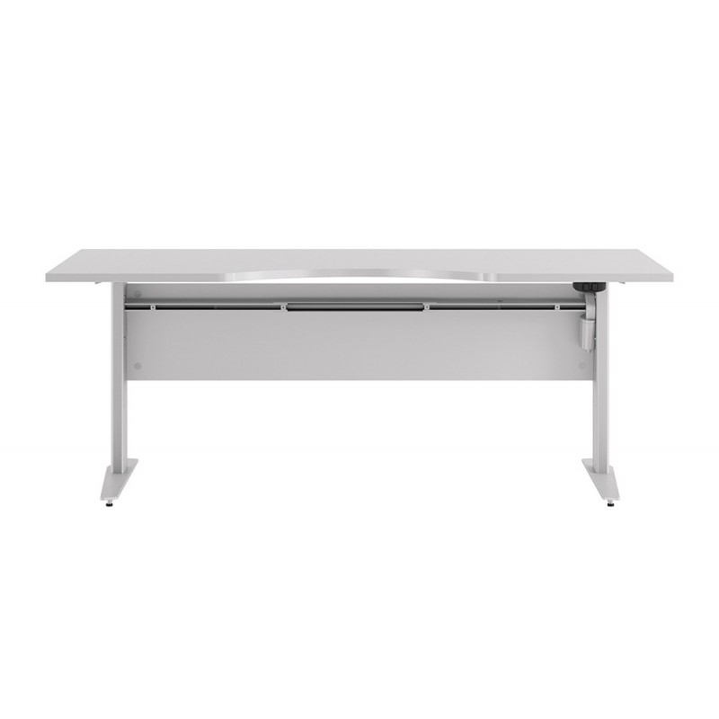 Rio hæve/sænke skrivebord 180 cm - Hvid billede