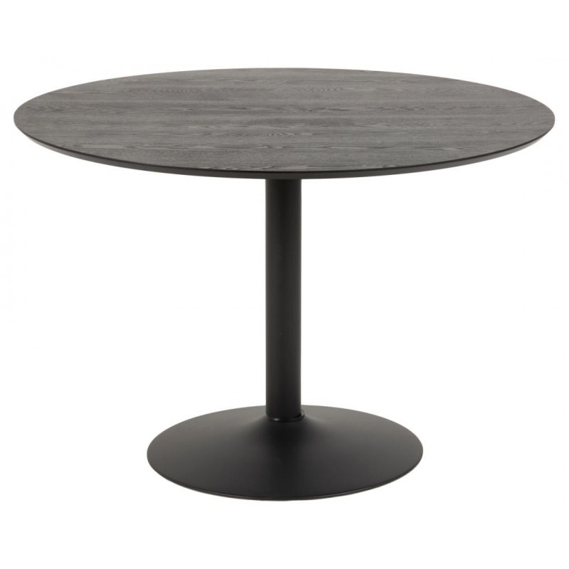 Ibiza spisebord Ø110cm - Sort