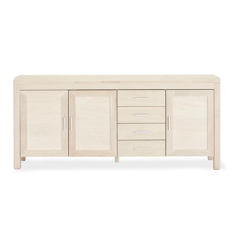 Paris - Skænk (large) i Eg Hvidolieret - B:194 x D:42 cm. Højde 82 cm. OUTLET