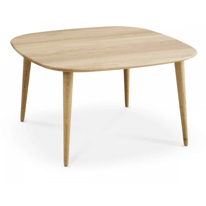 Thomsen Furniture| Sofabord Naturolieret eg / 80 x 80 cm