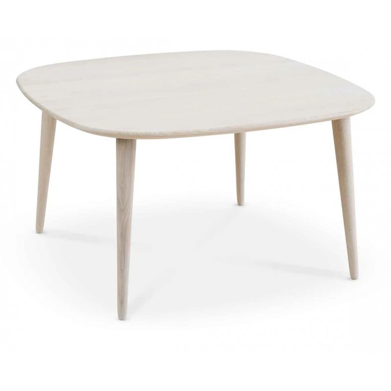 Thomsen Furniture| Sofabord Hvidolieret / 80 x 80 cm