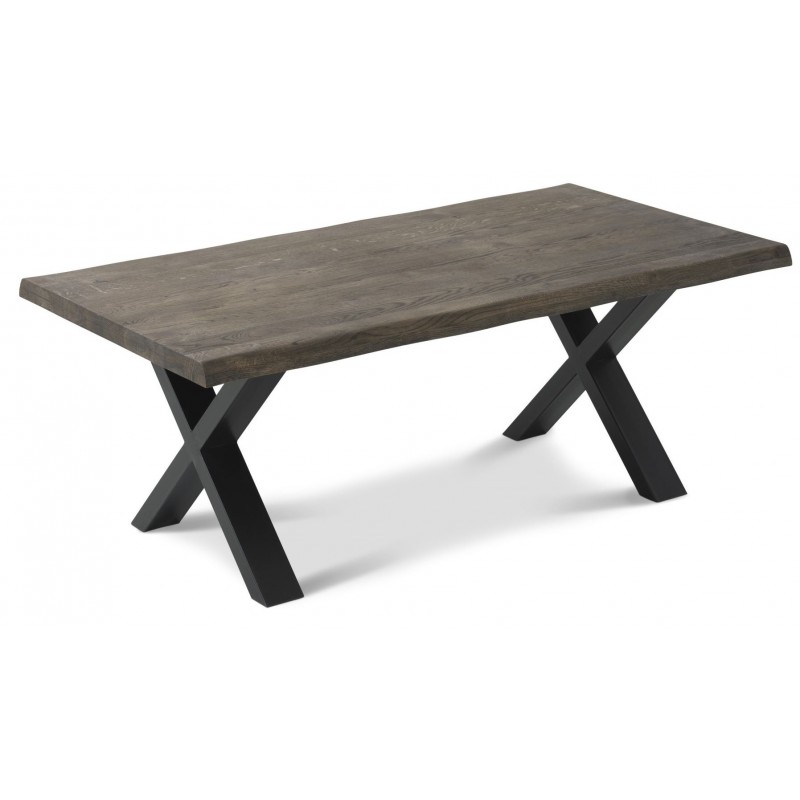 WESTERN sofabord i Mørkolieret eg – 130X70 cm - 40 MM